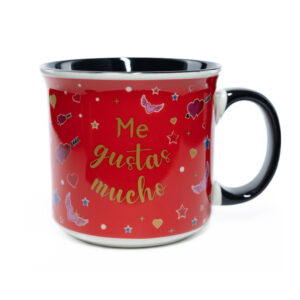 Taza "Me Gustas Mucho"
