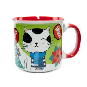Taza Navideña Gatitos