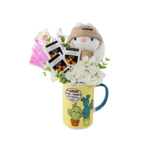 Taza Decorada Conejo